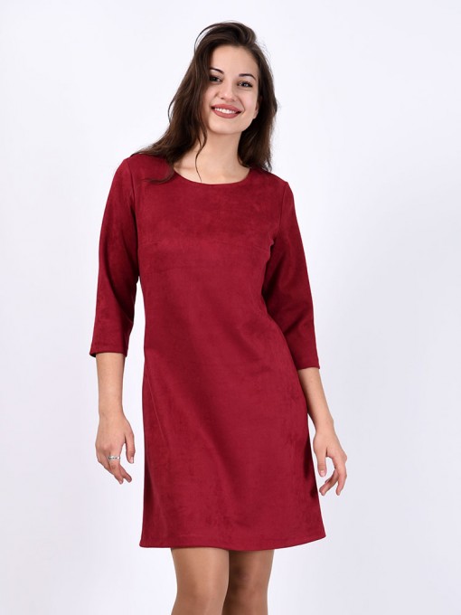 Платье мод. 1454 цвет Вишневый