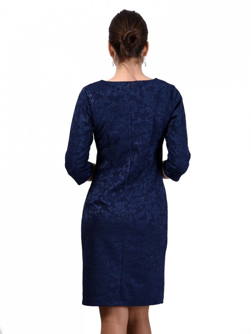Платье мод. 1482-3 цвет Синий