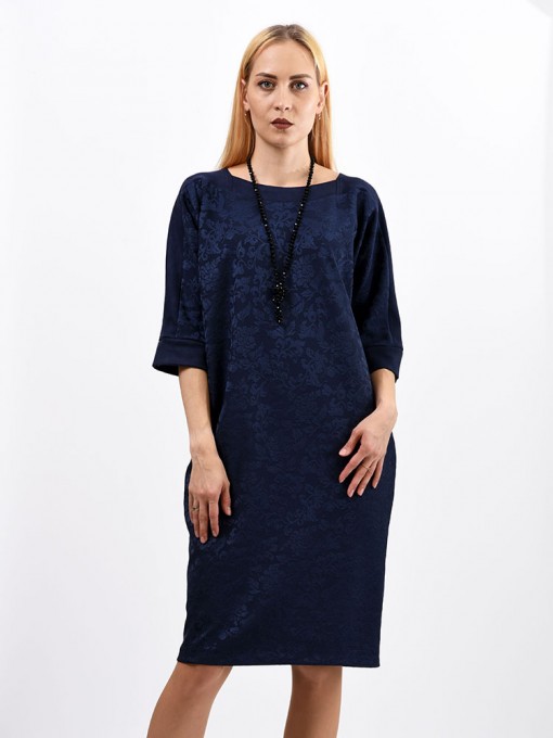 Платье мод. 1523-1 цвет Синий