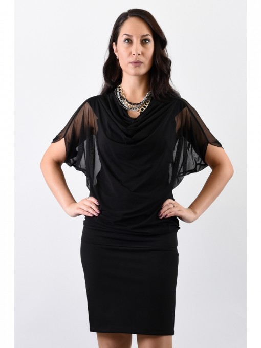 Блуза мод. 1541 цвет Черный