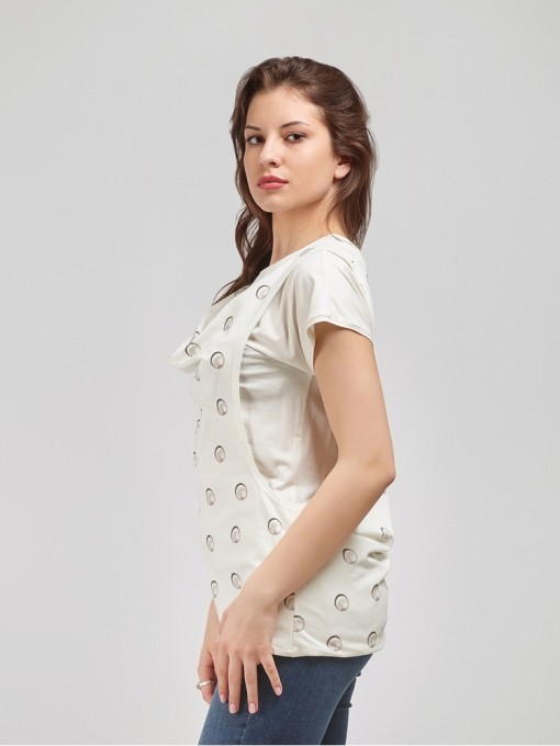 Блуза мод. 1549 цвет Молочный