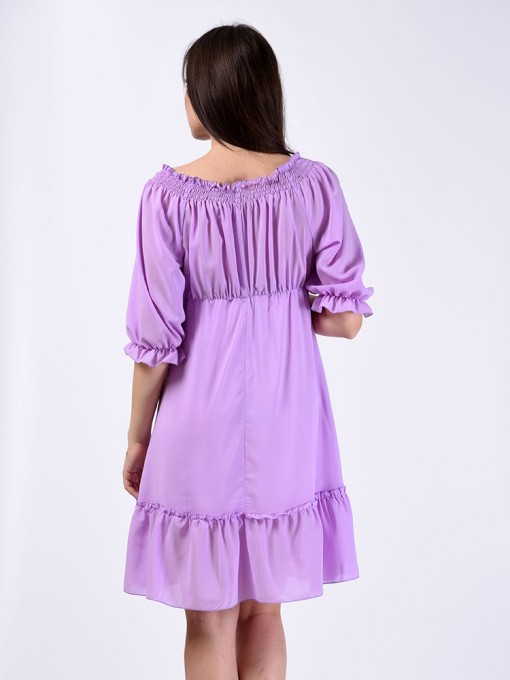 Платье мод. 1564-1 цвет Сиреневый