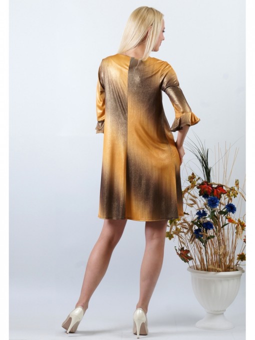 Платье мод. 1777 цвет Золотой