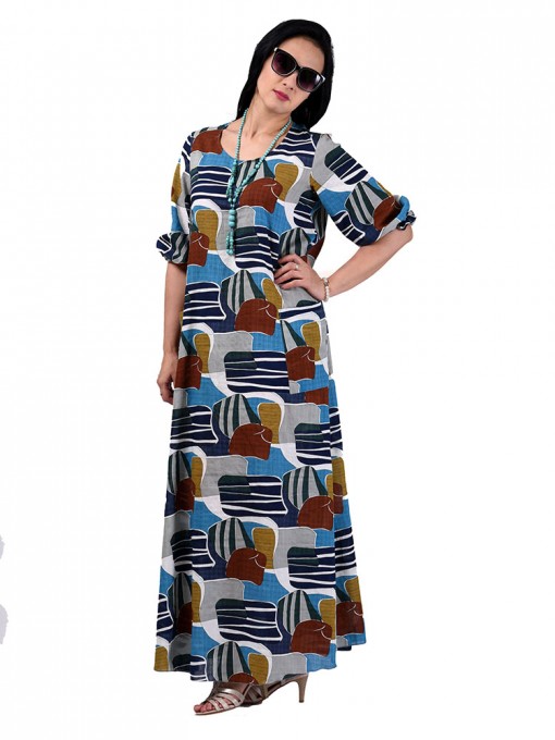 Платье мод. 2701-3 цвет Бирюзовый