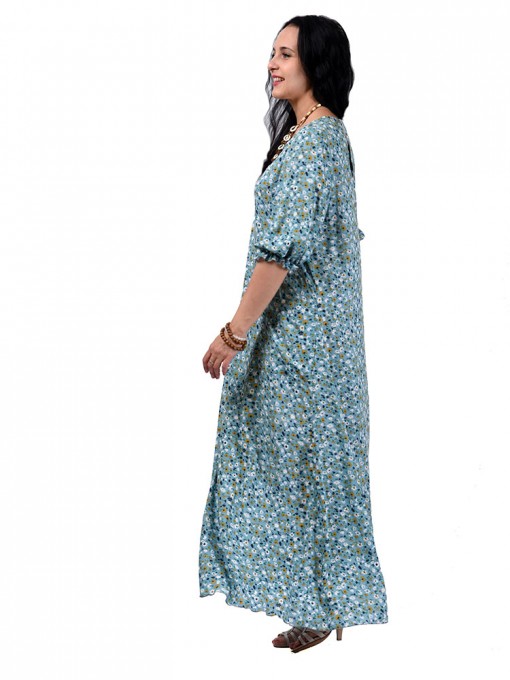 Платье мод. 2701-3 цвет Серо-голубой