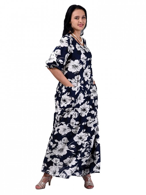 Платье мод. 2701-3 цвет Синий