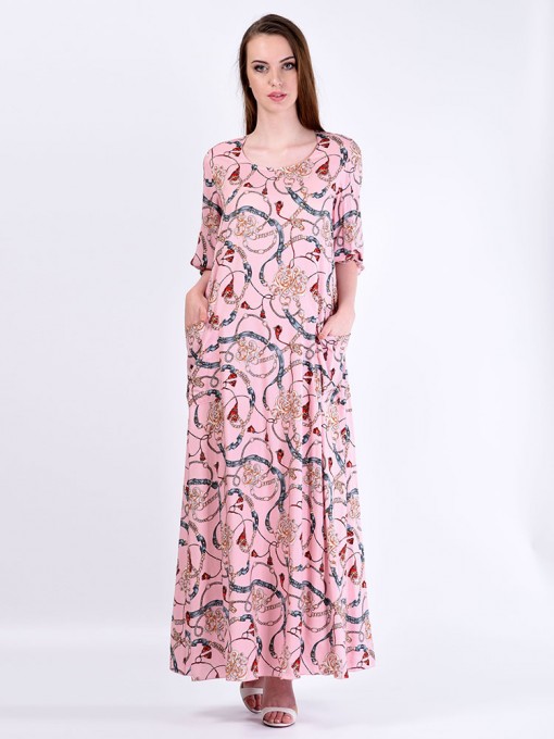Платье мод. 2701-3 цвет Розовый