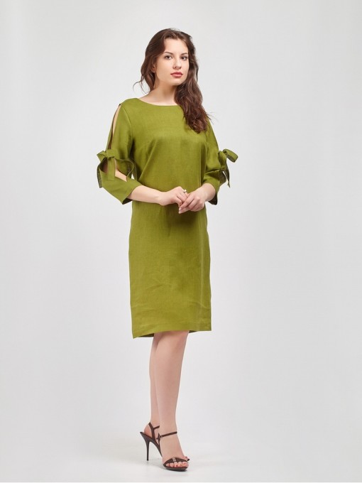 Платье мод. 3448 цвет Зеленый