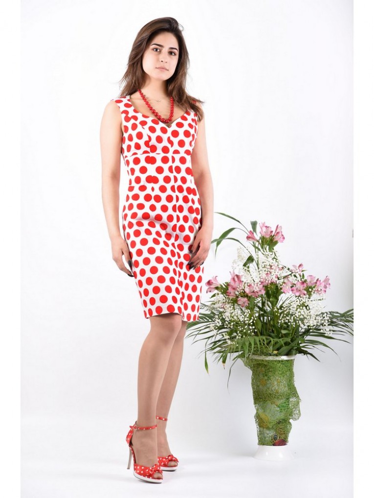 Платье мод. 3718 цвет Красный