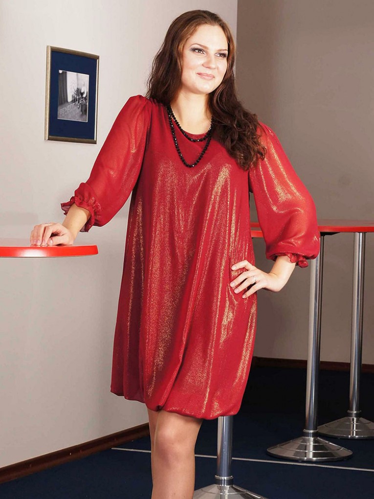 Платье мод. 4503 цвет Бордовый