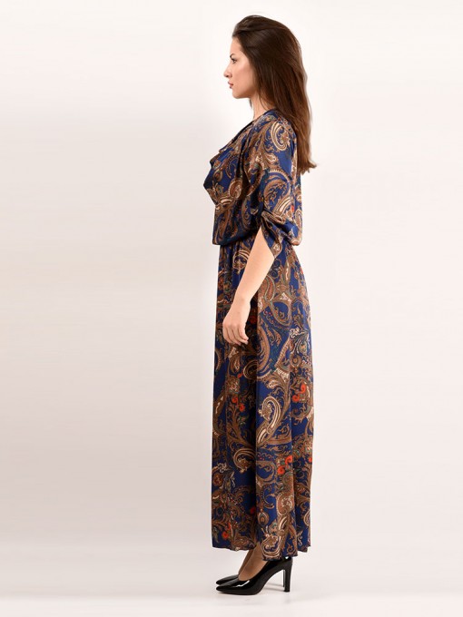 Платье мод. 6401 цвет Синий