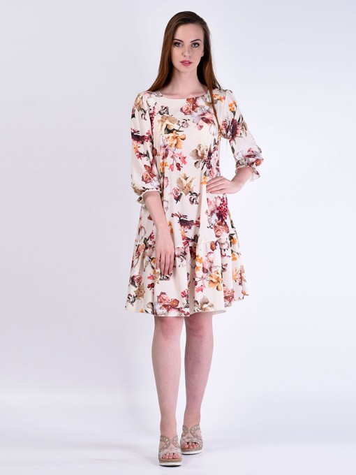 Платье мод. 6405 цвет Молочный