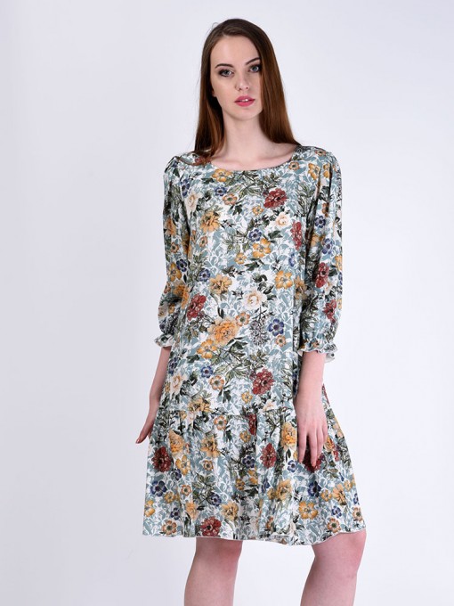 Платье мод. 6405 цвет Мятный