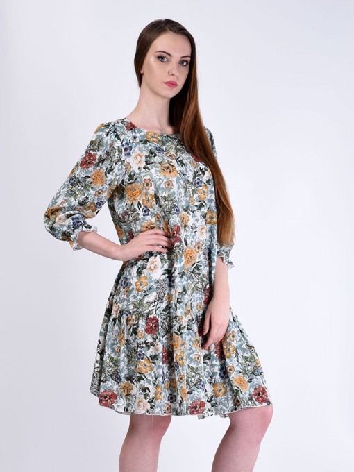 Платье мод. 6405 цвет Мятный