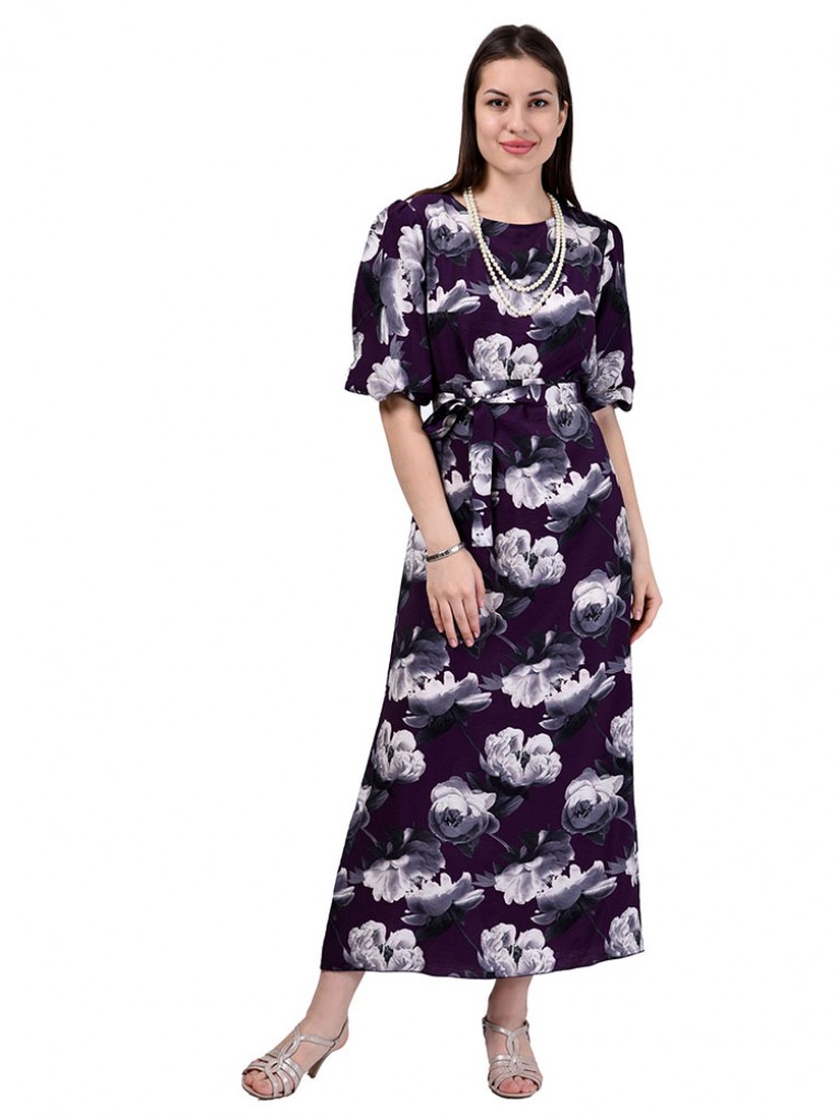 Платье мод. 6510-2 цвет Фиолетовый